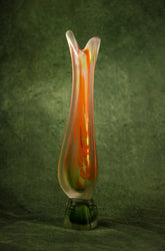 Eclectic Opaque Murano Vase